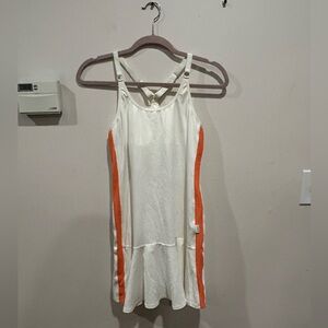 Shock Absorber Women's White and Orange Dress - never worn